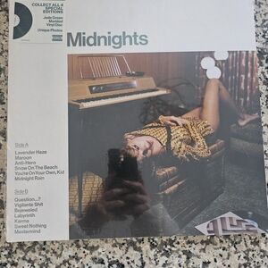 Taylor Swift Midnights- Jade Green Marbled Vinyl